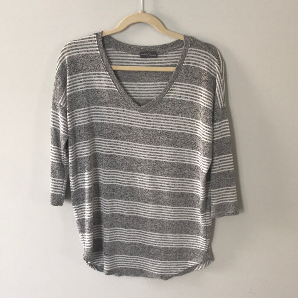 Grey Tunic Sweater
